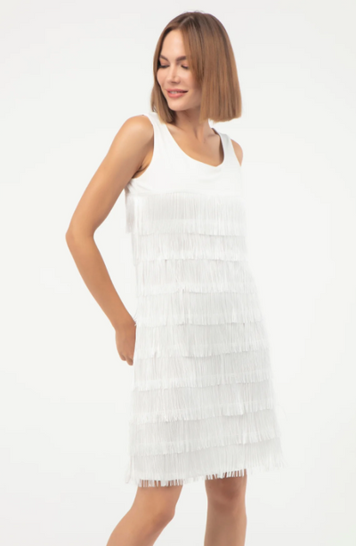 White Flapper Dress