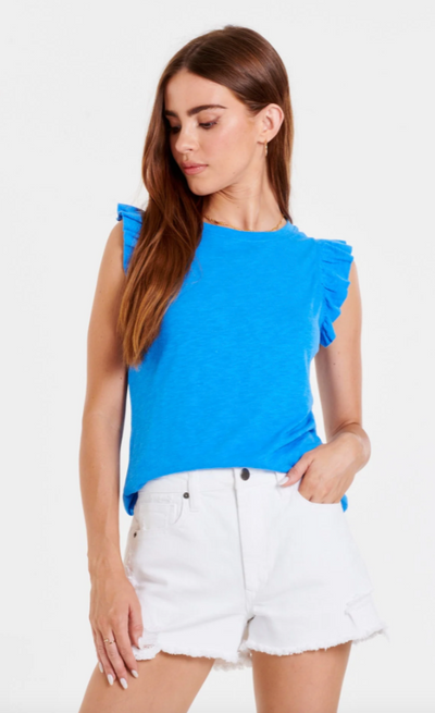 North Ruffle Trimmed Top
