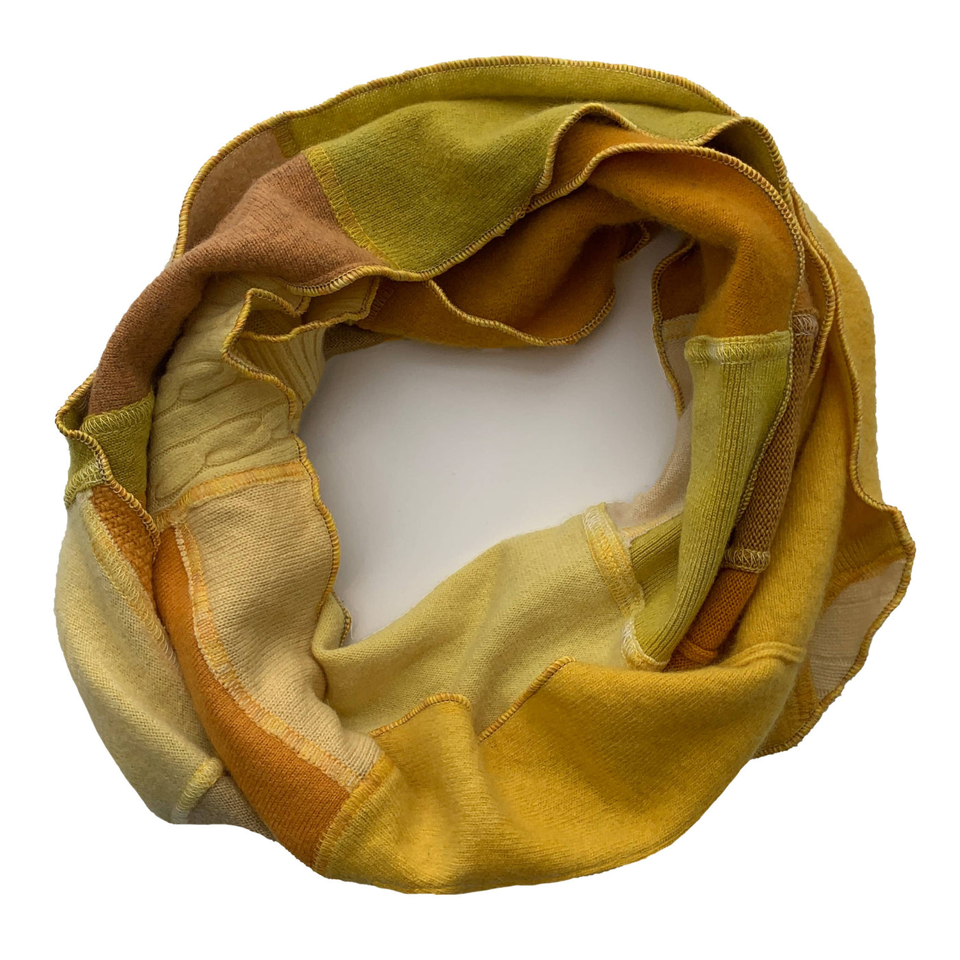 Cashmere Infinity Scarf - Gold