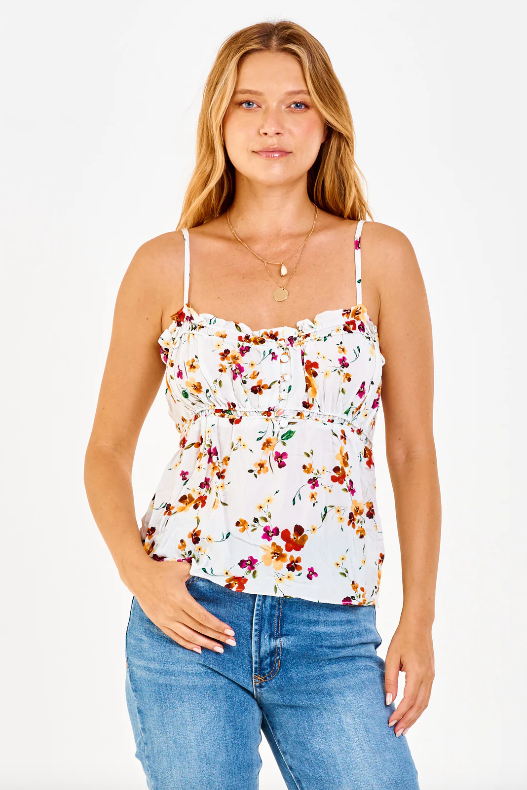 HAVEN RUCHED SILKY TOP